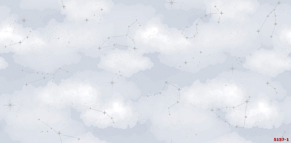 Giấy dán tường bầu trời và các chòm sao 5137-1